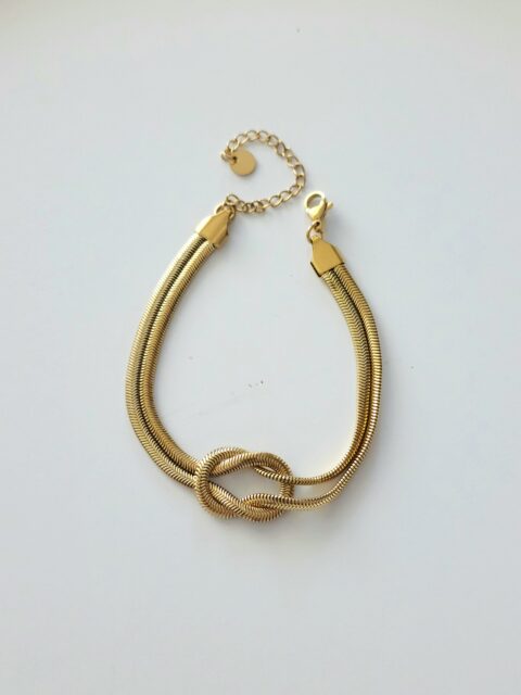 Çelik Aşk Düğümü Bileklik