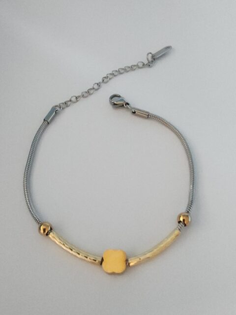 Çift Renkli Çelik Bileklik