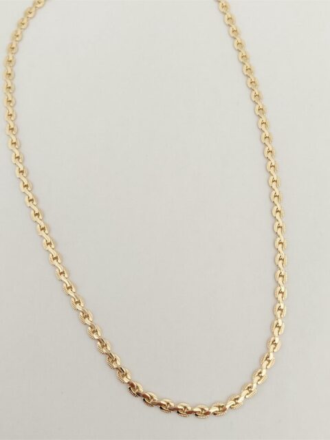 Ezme Halka Zincir Kolye 45 cm