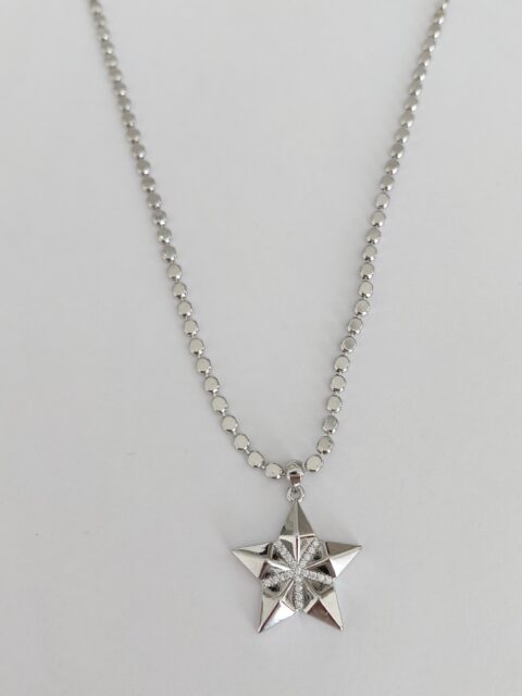 Ezme Zincirli Yıldız Charmlı Xuping Kolye