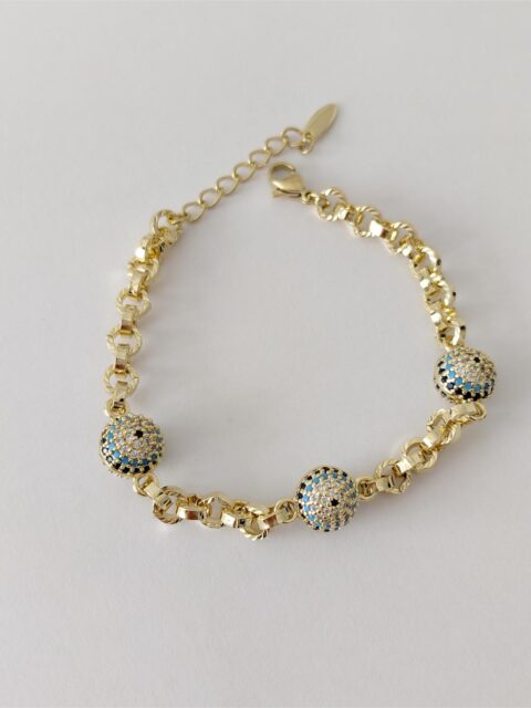 Nazar Boncuklu Xuping Bileklik