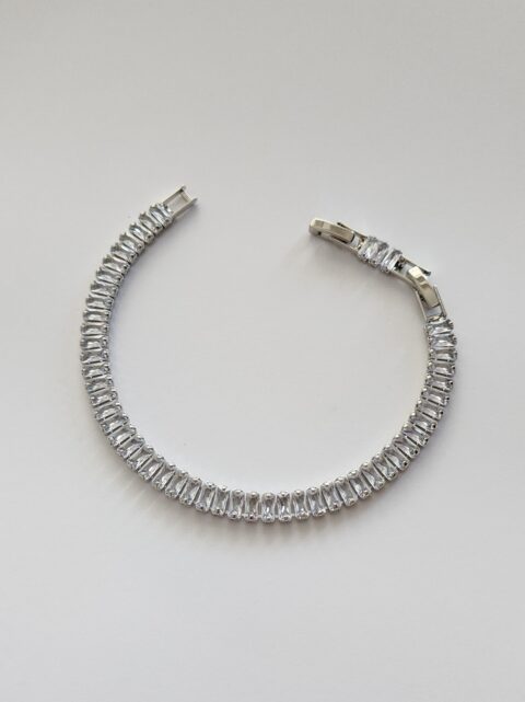 Silver Renk Su Yolu Çelik Bileklik