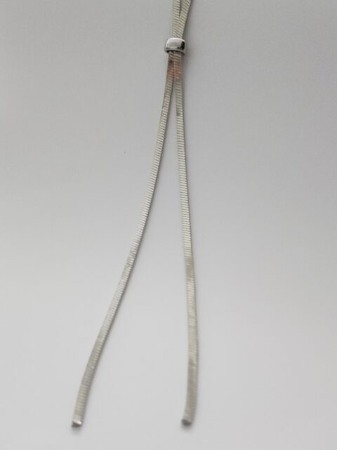 Uzun Tasarım Ayarlayabilir Çelik Kolye