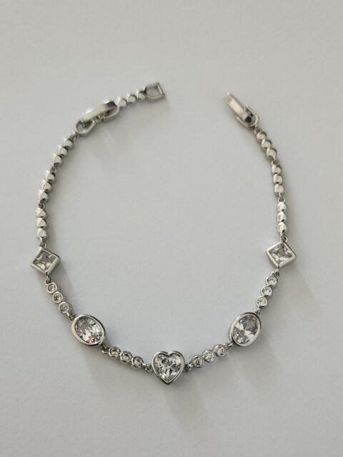 Xuping Kalpli Bileklik Silver