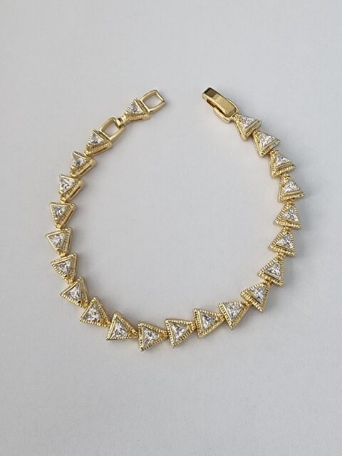 Xuping Üçgen Taşlı Bileklik