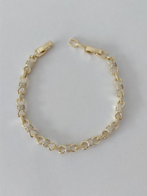 Xuping Taşlı Fiyonklu Bileklik