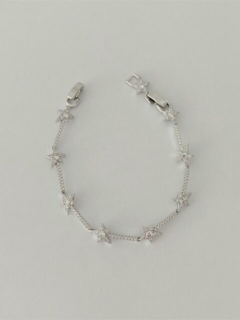 Xuping Taşlı Yıldız Bileklik Silver