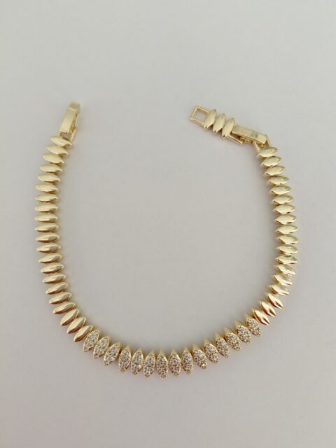 Zirkon Taşlı Tasarım Model Bileklik