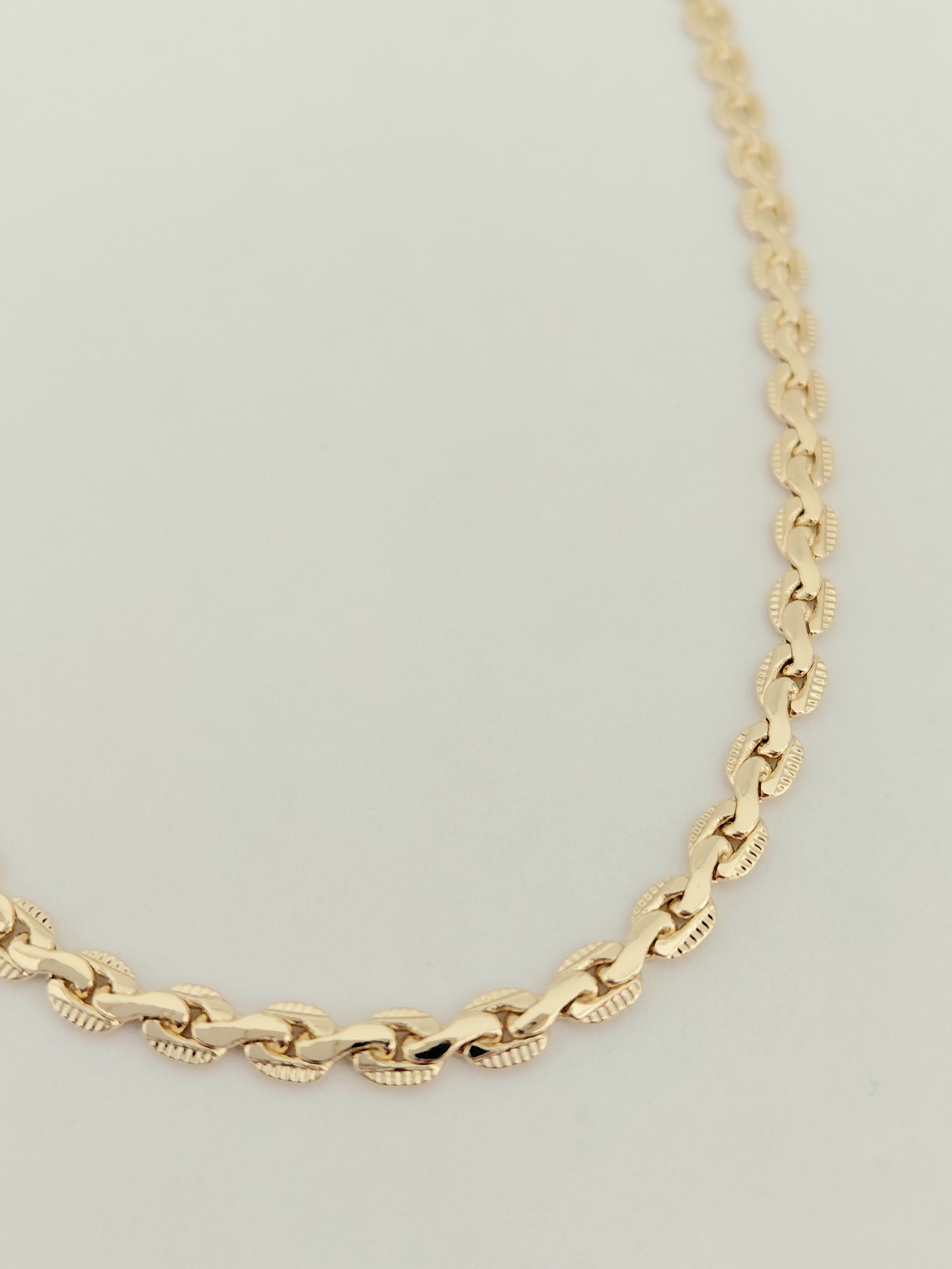 Ezme Halka Zincir Kolye 45 cm