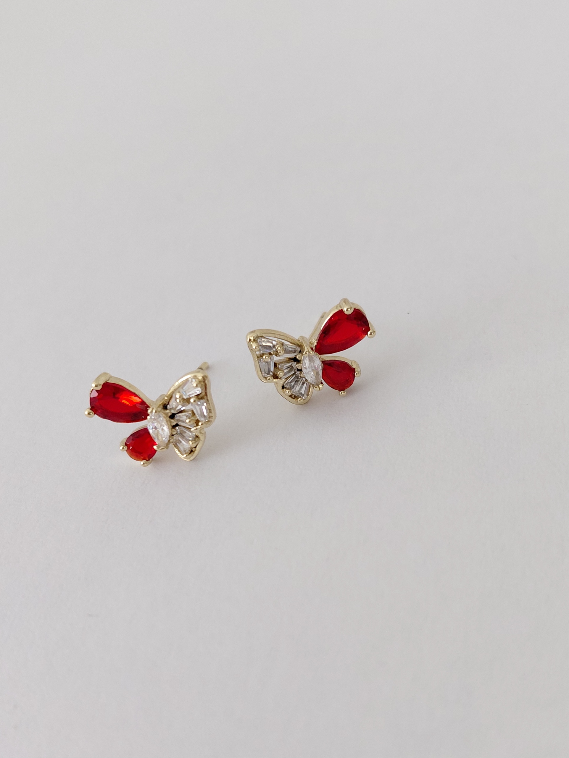 K�rm�z� Ta�l� Kelebekli Xuping K�pe 