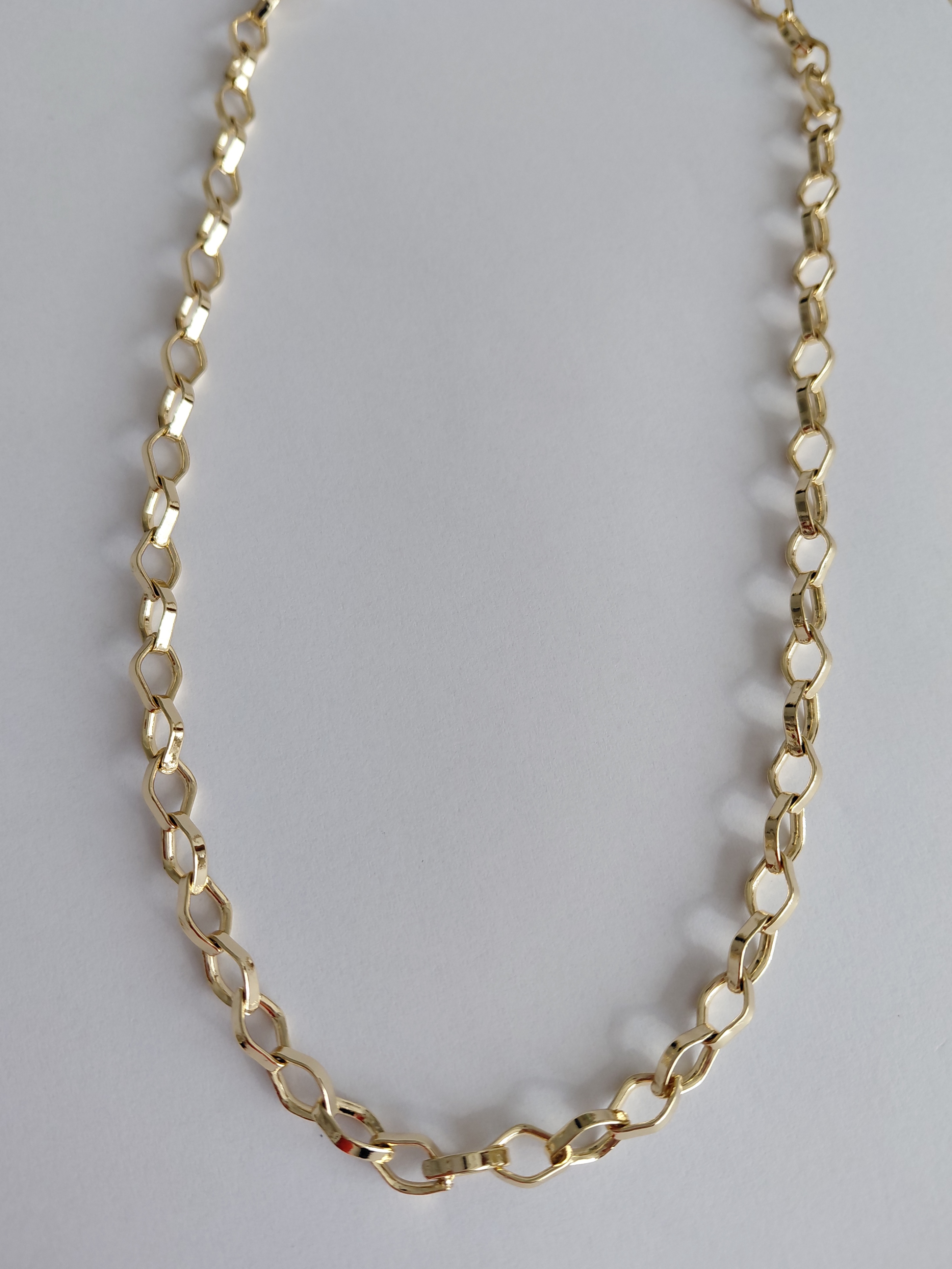 Kseli Halka Zincirli Kolye 