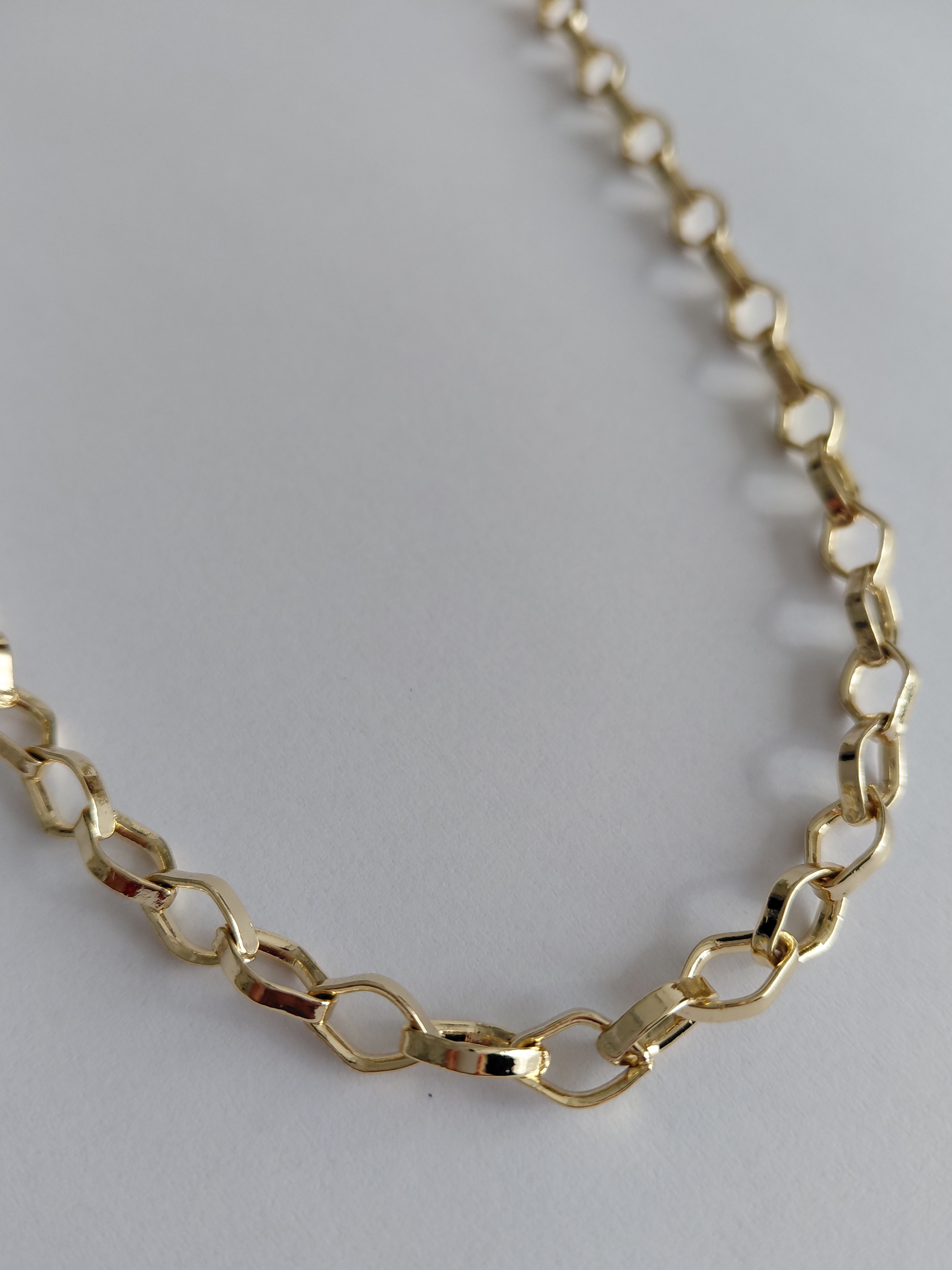 Kseli Halka Zincirli Kolye 