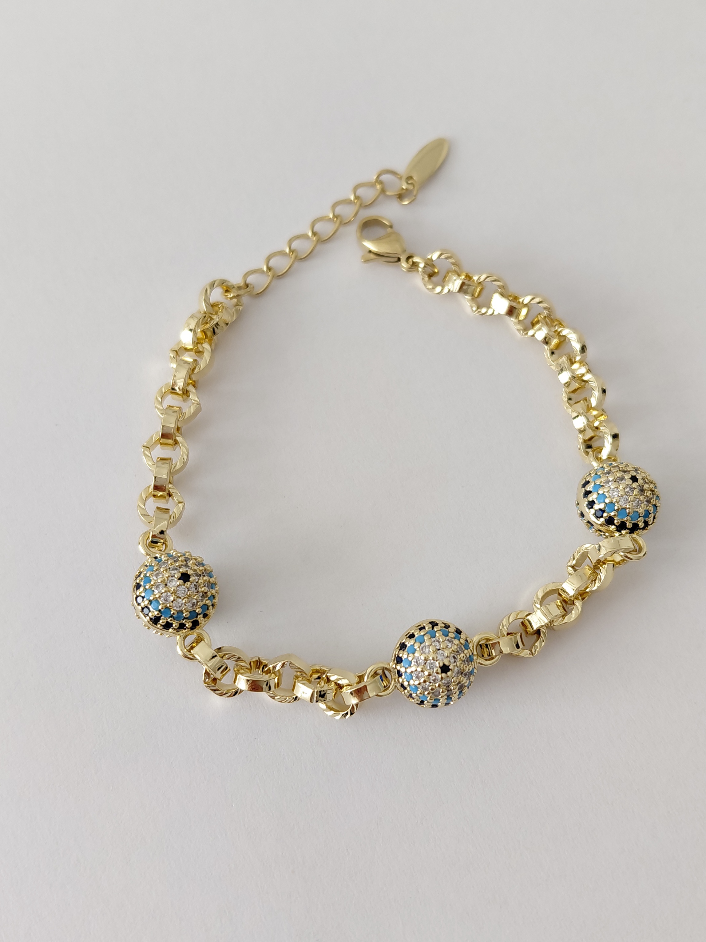 Nazar Boncuklu Xuping Bileklik