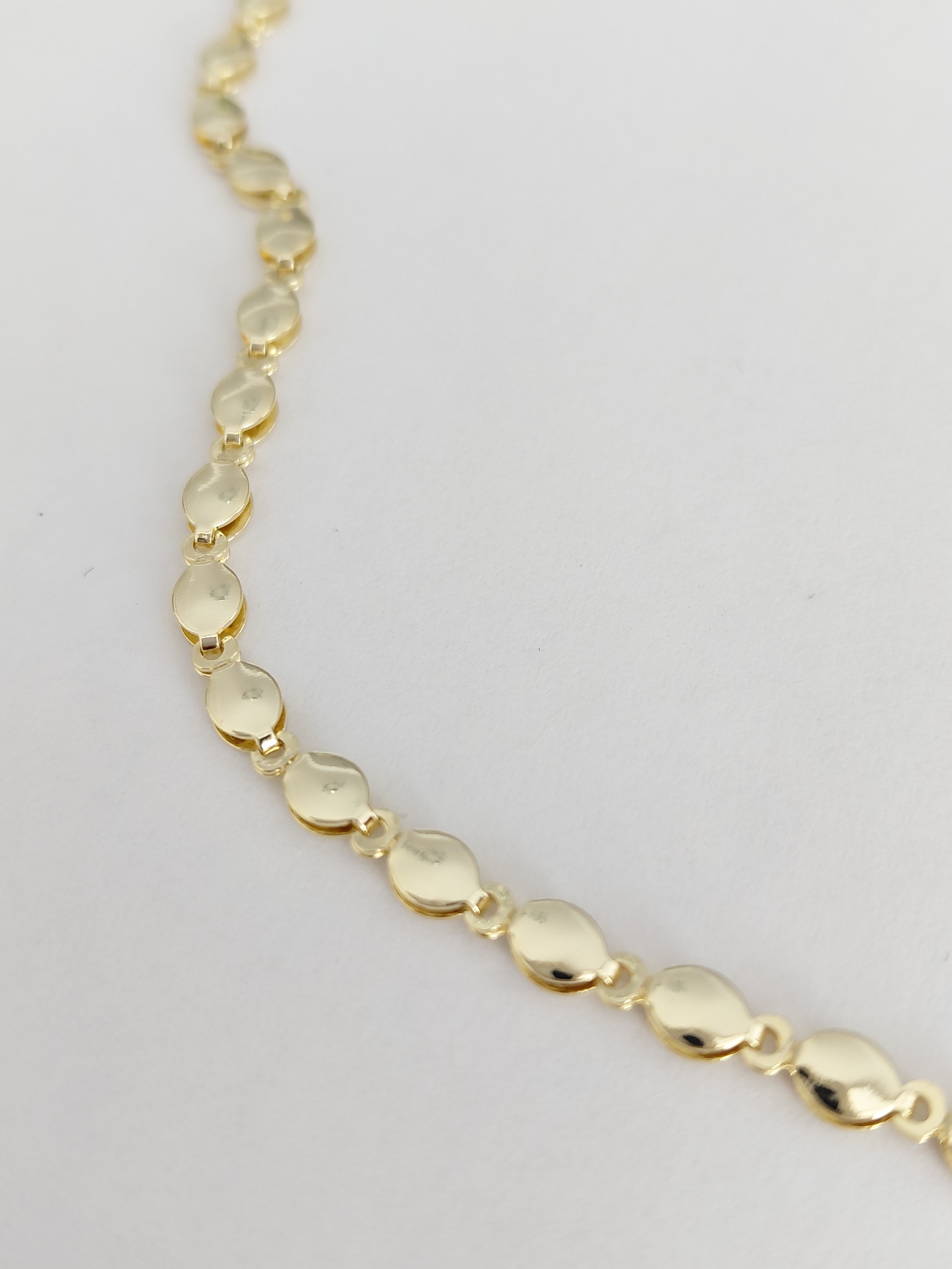 Oval Detayl Zincirli Xuping Kolye 90 cm