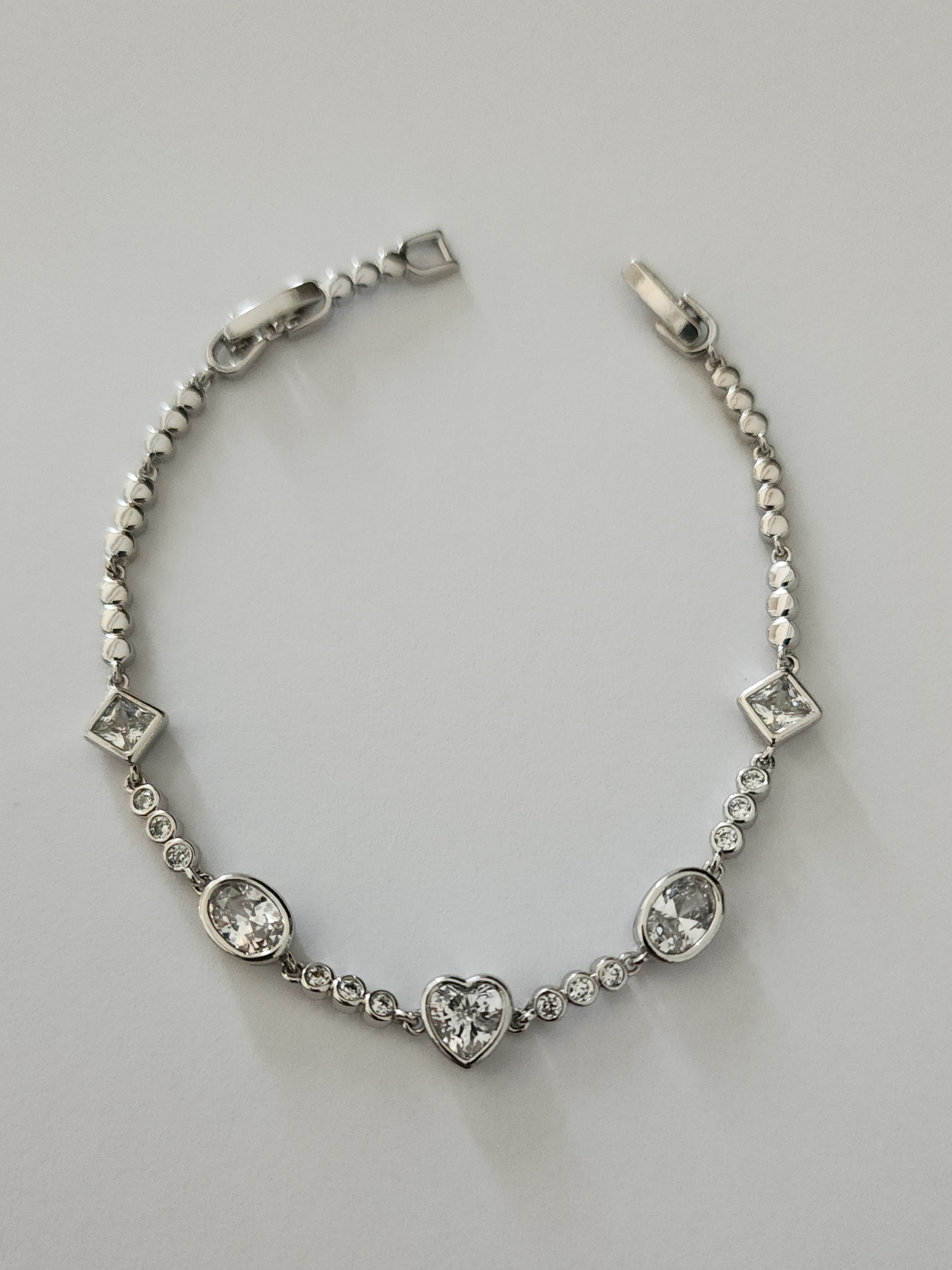 Xuping Kalpli Bileklik Silver