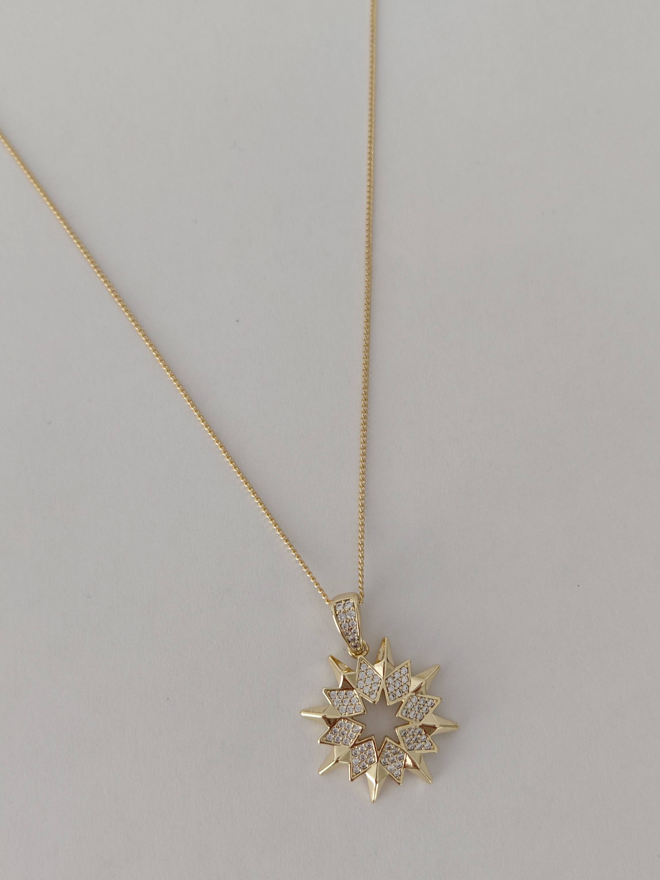 Y�ld�z Ta�l� Xuping Kolye Gold 