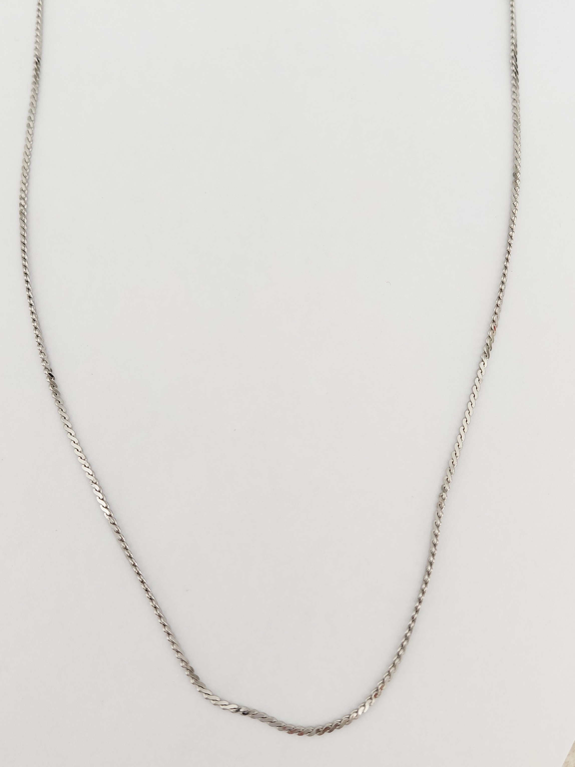 Xuping İnce Zincir Silver 60 cm