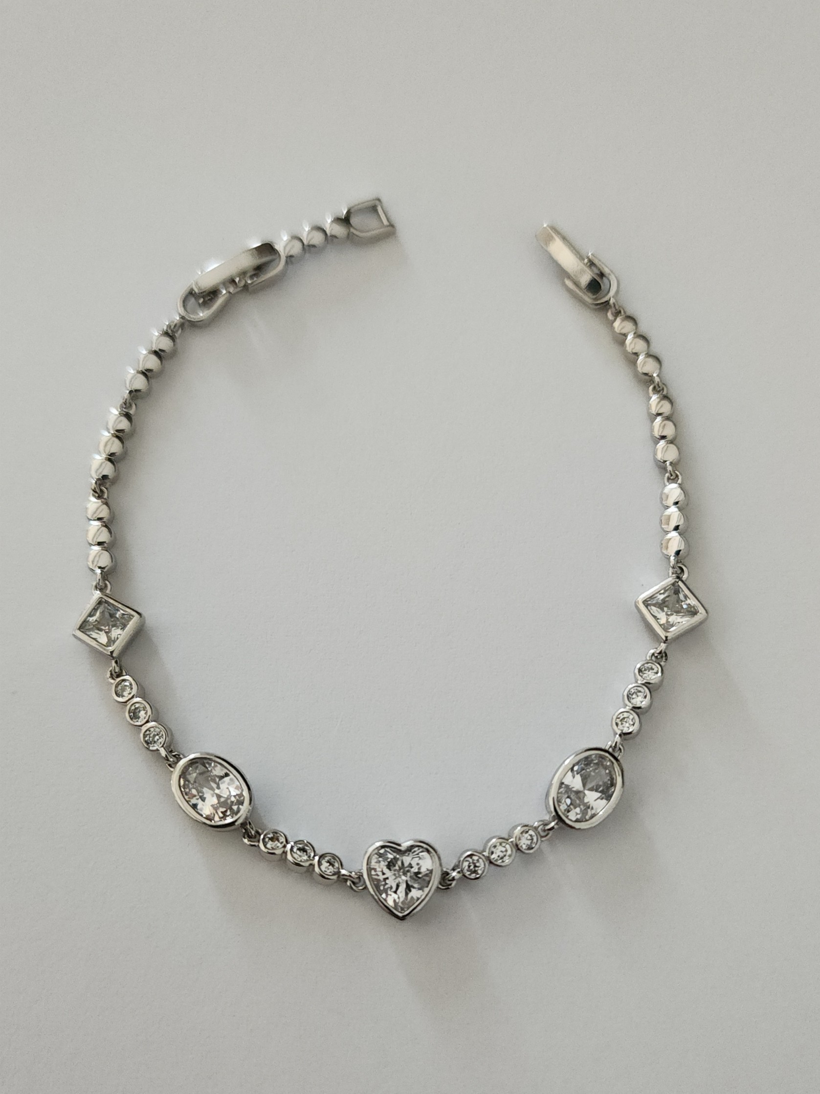 Xuping Kalpli Bileklik Silver