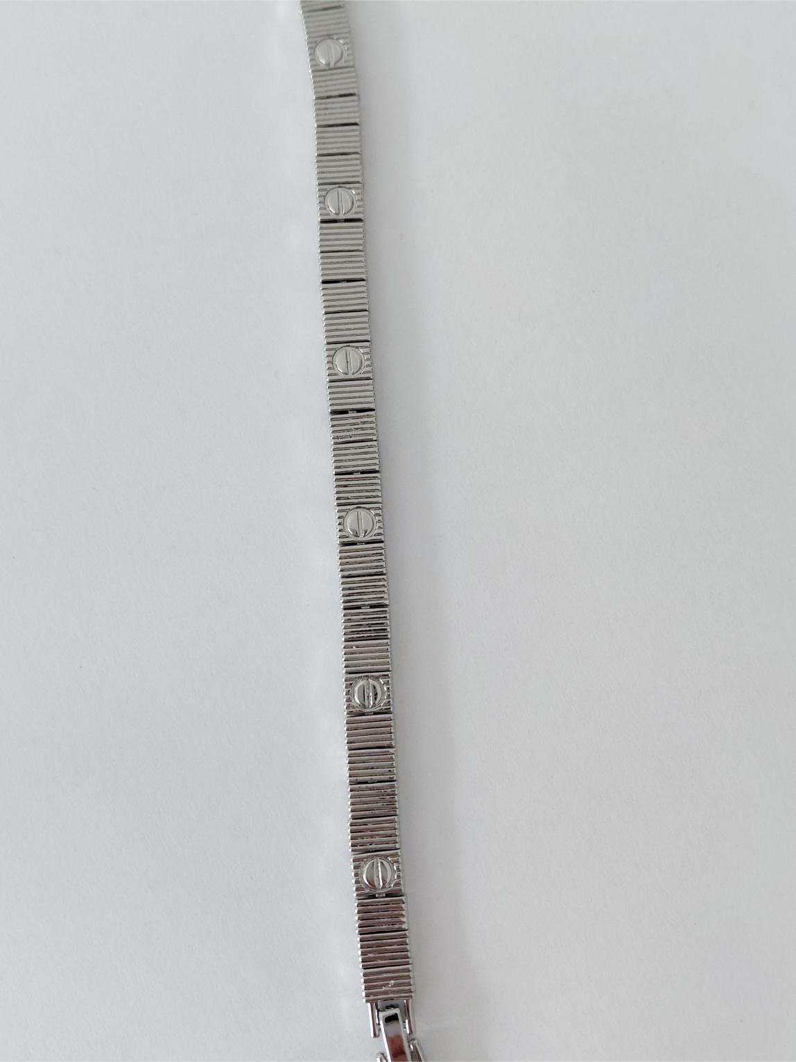 Cartier Model Bileklik Silver