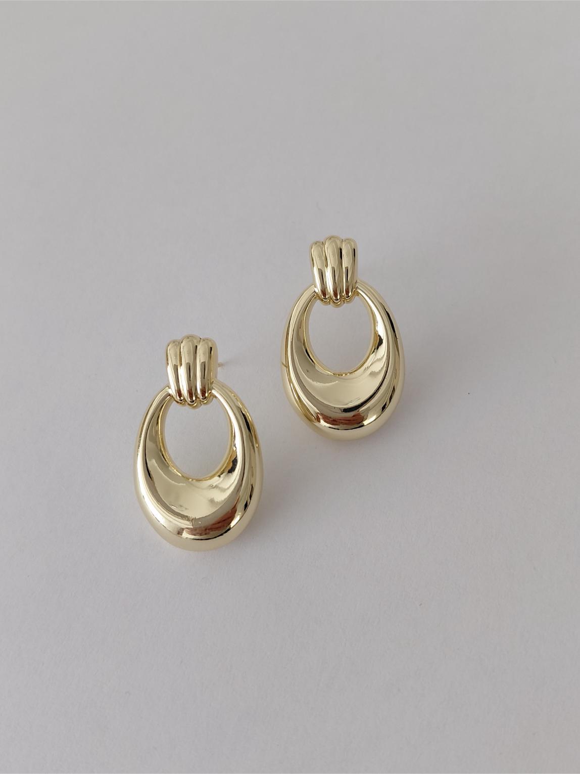 Xuping Vintage Oval Küpe