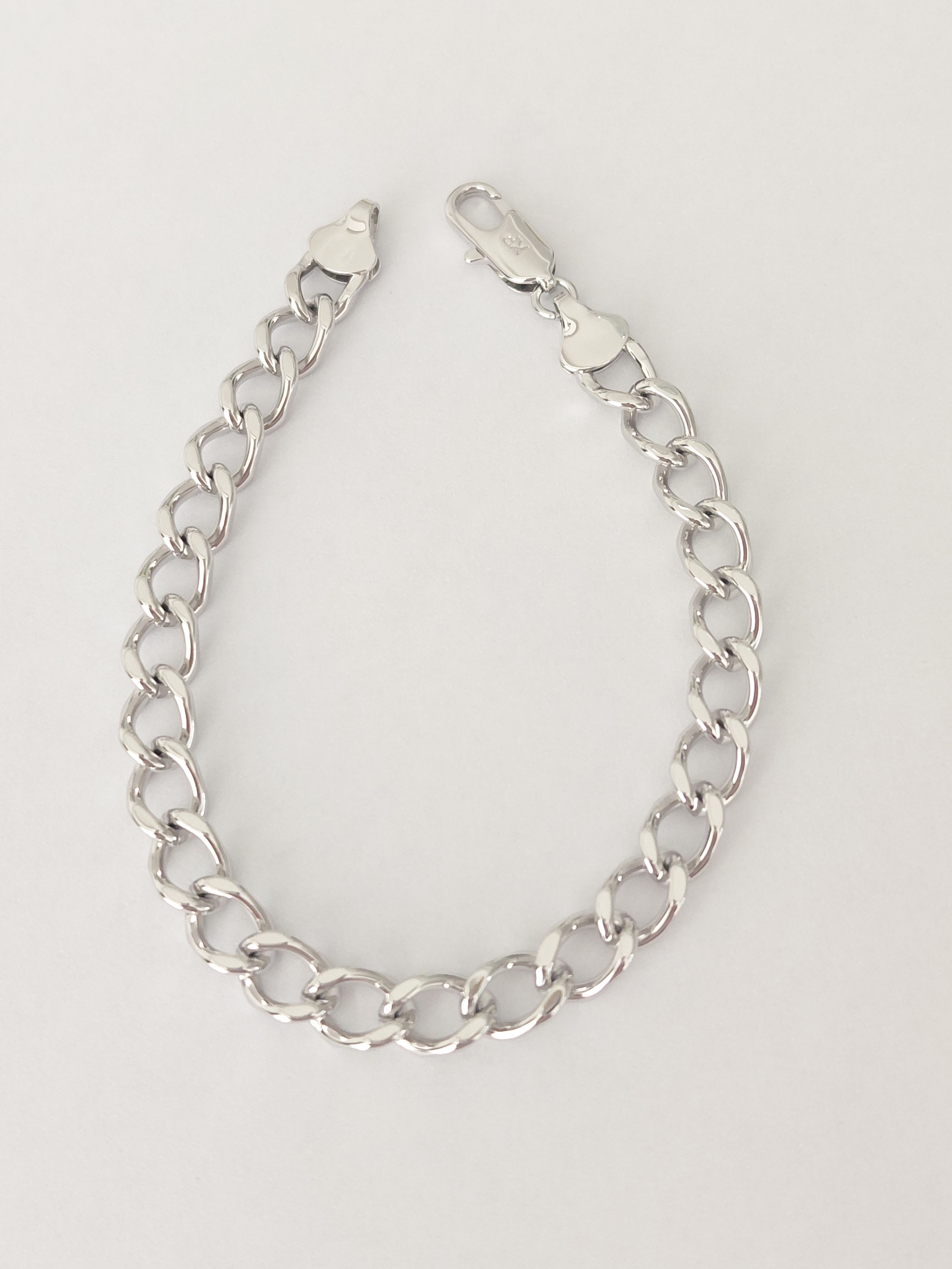 Xuping Oval Halka Bileklik Silver