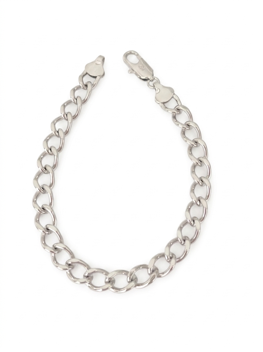 Xuping Oval Halka Bileklik Silver